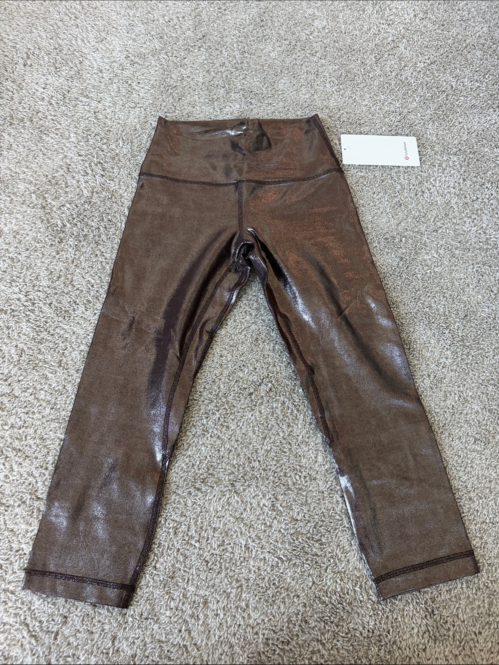 lululemon athletica Shimmering Bronze Kids Leggings